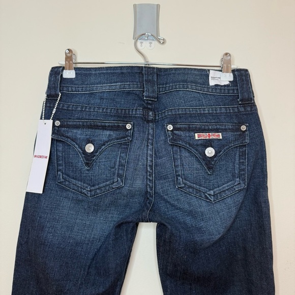 NWT HUDSON JEANS Signature Bootcut Mid Rise Miam Dark Wash Jeans - Picture 9 of 15